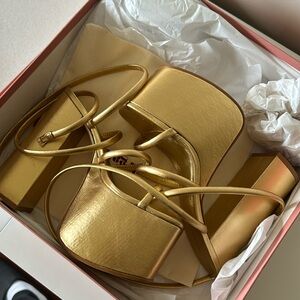 Never worn brand new Cult Gaia heels